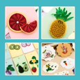 thumbnail image 4 of 4 Pack Paper Quilling Tools, Plastic Handle, Stainless Steel Tip, Needle Pen, Craft Rolling Tool, Professional Slotted Art Craft Kit, 4 of 5