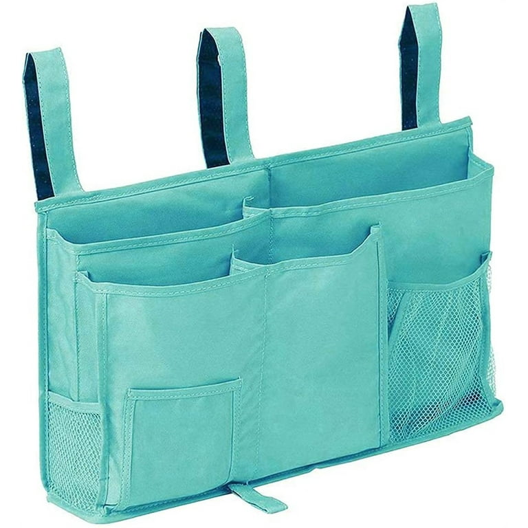 Happon Bedside Organizer Storage Hanging Caddy as Dorm Bunk Bed