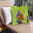 thumbnail image 1 of Ahgly Company Coussin d'Extérieur Papillon Insectes, 18 Pouces par 18 Pouces, 1 of 6