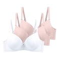 thumbnail image 2 of Tauxra Bras for Women,Casual Plus Size Bra with Support and Lift,3 Pcs Women's Bra, 2 of 3