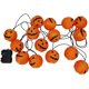 thumbnail image 1 of Luces de Halloween, Decoraciones de Halloween Luces de hadas 20 Linternas de calabaza LED Luces de cadena alimentadas por batería Sailing Electrónica, 1 of 5