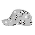 thumbnail image 2 of Lsque Pandas Baseball Cap Trucker Low Profile Hat Golf Dad Hat Adjustable Original Classic Unconstructed Plain Cap Men Women, 2 of 9
