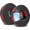 Red Storm, variant on SOULWIT Cooling Gel Earpads Replacement for Skullcandy Cassette On-Ear Wireless Headphones, Ear Pads Cushions with Ice Silk Fabric, High-Density Foam - Black
