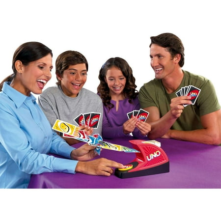 UNO ATTACK! Rapid Fire Card Game for 2-10 Players Ages 7Y+