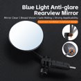 thumbnail image 4 of Bicycle Handlebar Plug Rearview Mirror Adjustable Bicycle Handlebar AntiGlare Mirror, 4 of 8