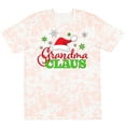 thumbnail image 3 of Inktastic Grandma Claus with Christmas Santa Hat and Snowflakes T-Shirt, 3 of 5