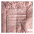 thumbnail image 4 of Set Edredón Individual + Funda De Almohada + Sábanas 5 Pzas Real Textil Rosa - Gris, 4 of 8