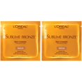 thumbnail image 1 of L'Oreal Paris Skincare Sublime - Toallas bronceadoras sin sol, de secado rápido, sin rayas, adecuadas para todos los tipos de piel, 6 unidades cada una (paquete de 2), 1 of 9