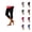 Black, variant on Capri Leggings for Women Spring Summer Elastic High Waist Slim Fit Shiny Rhinestone Hem Workout Yoga Pants Capris