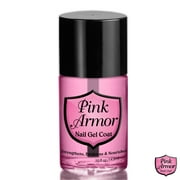 Pink Armor Nail Gel Polish, Strengthening Nail Polish , 0.5 fl oz