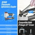 thumbnail image 5 of MEITE 8016B Pneumatic Staple Gun 21 Gauge (80 Series) Upholstery Stapler, 5 of 7