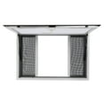 thumbnail image 6 of Concession Stand Serving Window with Awning Door, 45x30 inches Food Truck Service Awning with Sliding Screened Mesh, 6 of 10