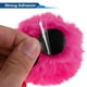 thumbnail image 5 of Accesorios para Cascos de Motocicleta Decoración Cola Redonda para Cascos de Motocicleta Bicicleta Esquí Rojo Rosa Calcomanías 1 Juego, 5 of 6