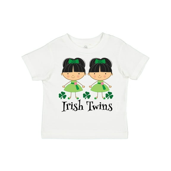 Inktastic Irish Twins St Patricks Girls Girls Toddler T-Shirt