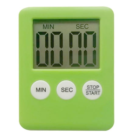 

5Pcs Kitchen Timer Super Thin LCD Digital Screen Cooking Count-Down Up Clock Bar