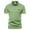 Green, variant on CaiJunJia George Polo Shirt,Men's Classic Short Sleeve Solid Performance Deck Pique Polo Shirt