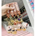 thumbnail image 2 of VICKYPOP Cute Bubble Tea Keychain Boba Bear Key Ring Pendant Doll for Girl, 2 of 5