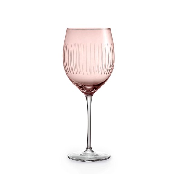 Rainbow Glo Verres à vin colorés 470 ml, lot de 4