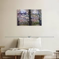 thumbnail image 2 of Elephant Stock View Of Arles Flowering Orchards Wall Art - Horizontal Canvas Wall Art - Living Room Wall Decor - Places Canvas - Gray And Blue Decor By Vincent Van Gogh - 30" x 20", 2 of 8
