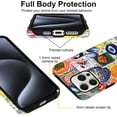 thumbnail image 3 of Cute European Summer Collage Case for iPhone 15 Pro 6.1'', Lovely Fruit Lemon Pattern Print Design Funda Aesthetic Slim Fit Soft TPU Silicone Shockproof Protective Cover for Women Girl Boy Men, 3 of 5