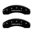 thumbnail image 2 of MGP 4 Caliper Covers Engraved Front & Rear Denali Red finish silver ch Fits select: 2000-2001,2006 GMC NEW SIERRA K1500, 2 of 2