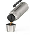 thumbnail image 2 of Thermos Stainless Steel Vacuum Insulated Beverage Bottle, Stainless Steel, 1.2 L, 2 of 8