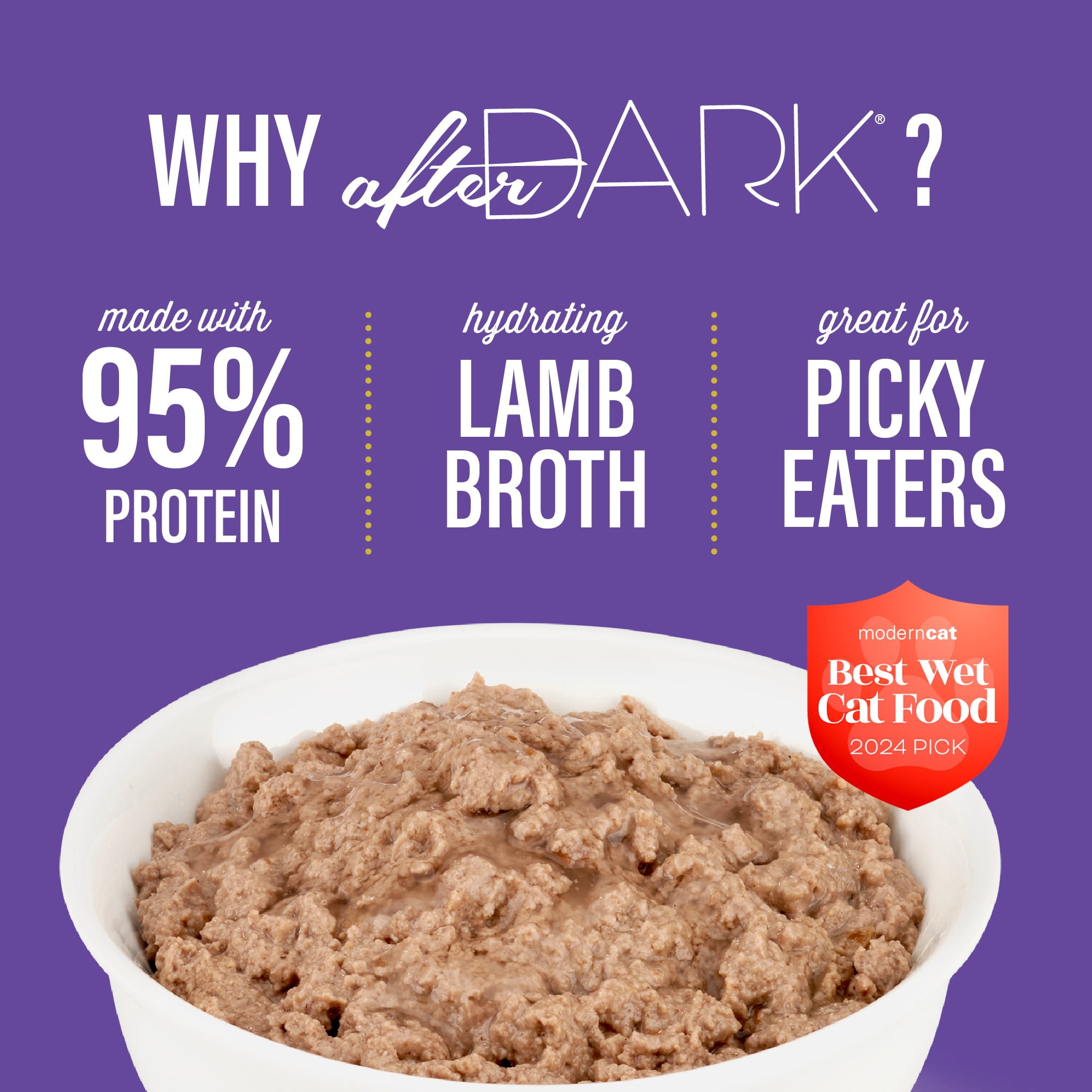 (24 pack) Tiki Cat After Dark Pate Wet Cat Food, Lamb & Beef Liver, 3 oz. Can