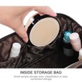 thumbnail image 4 of BECLOTH Sac Cosmétique à Rayures Mode Sac de Toilette Grande Capacité Portable, 4 of 7