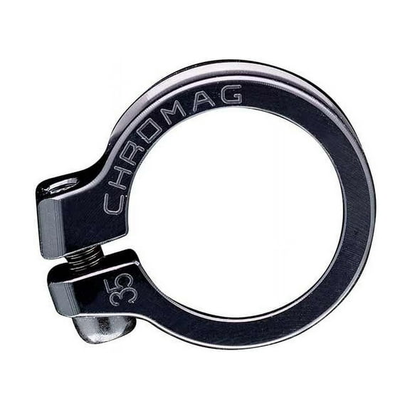 Chromag, Seatpost clamp with bolt, 35mm, Black