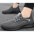 thumbnail image 2 of Breathable Walking Shoes for Men: Lightweight Anti-Slip Sneakers | All-Day Comfort for Casual Work & Travel | Casual Style, 2 of 12