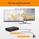 thumbnail image 2 of Conmutador KVM 2 puertos HD Video 4K USB VGA Switcher para compartir teclado de mouse Guardung EL010788-00, 2 of 4