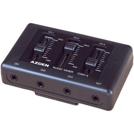 UPC 095528000168 product image for AZDEN CAM3 3-Channel Microphone Mixer | upcitemdb.com