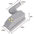 thumbnail image 2 of 10-piece Universal Closet Led,hinge Sensor Light For Cabinet, Wardrobe, Kitchen Night Light Hy, 2 of 5