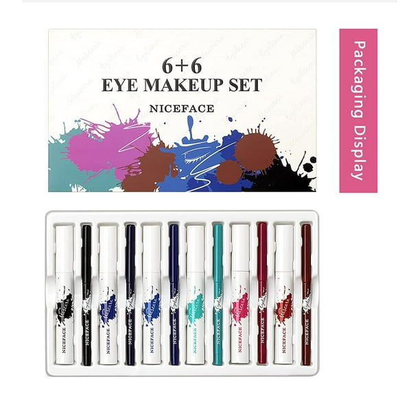 Make Up Set Matte Lipstick Full Cover Concealer Waterproof Mascara