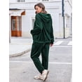 thumbnail image 6 of Zeagoo Plus Size Tracksuits Set for Women 2 Piece Sweatsuits Velour Outfits Pullover Hoodie and Sweatpants with Pockets, 6 of 6
