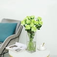 thumbnail image 6 of Morttic 12PCS Artificial Silk Flowers Realistic Roses, Bouquet Long Stem for Home Wedding Party Decoration (Green), 6 of 6