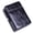 Black, variant on Lighter Pack Holder PU Leather Stainless Steel Case for Pocket Travel, Black Brown