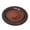 Red/Charcoal, variant on BIRDS and beyond 19'D Dove Gray Birdbath Bowl