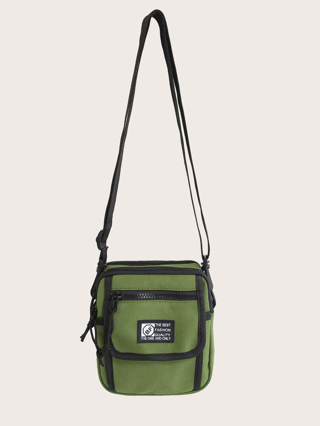 Unisex Cat Kick Earth Design Single Shoulder Sling Bag for Women & Men