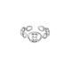 thumbnail image 1 of Anillo de 26 letras chapado en acero de titanio, anillo de dedo índice con apertura en inglés, anillo hueco Wmkox8yi  sjalhkljlk1997, 1 of 1