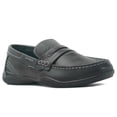thumbnail image 4 of Zapato Mocasin Casual Para Niño Oxford Audaz De Piel negro 16, 4 of 6