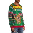 thumbnail image 2 of Holiday Time Men's and Big Men's Ugly Christmas Sweater, 2 of 6