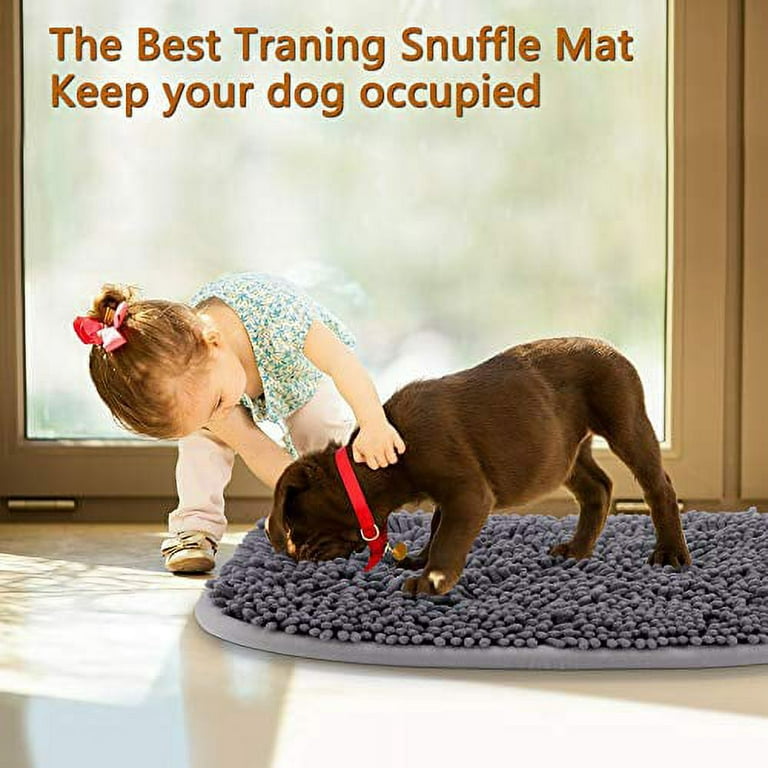 IBEEM Snuffle Mat for Dogs Dog Food mat Interactive Dog Toys Puzzle mat  Gift for Dog Birthday Puppy Dog Anxiety Relief Play mat Game Stress Relief  Dog Puzzle Toys Dog mat 