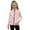 Cherry Blossom Axolotl, variant on Girls Boys Zippered Vest Warm Outwear Lightweight Kids Stand Up Collar Jacket Purple Shiny Cat Vest Trendy Clothing Sleeveless Full Zipper Jacket for Fall & Winter