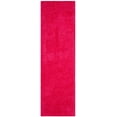 thumbnail image 2 of SAFAVIEH Laguna Neven Plush Solid Shag Runner Rug, Fuchsia, 2'3" x 6', 2 of 5