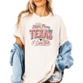 thumbnail image 5 of She's From Texas I can Tell Shirt for Women Trendy Country Girl Graphic Tee Ivory Shirt Adult X-Large, 5 of 7