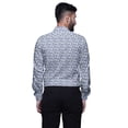 thumbnail image 4 of BESTMAN Long Sleeve Spread CollarShirtsFor Men Cotton Button DownShirts, 4 of 5