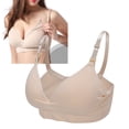 thumbnail image 3 of Sujetador de lactancia sin costuras sujetador de lactancia con cierre frontal suave y suave inalámbrico para mujeres embarazadas para amamantar ANGGREK  Otros, 3 of 8