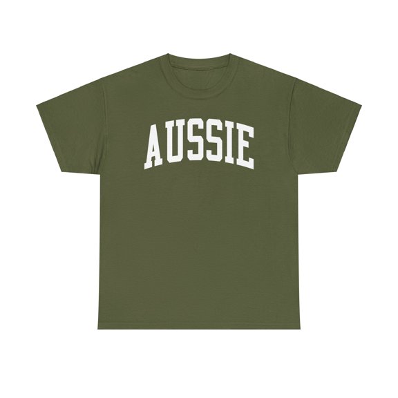 Aussie Australian Australia Shirt Gifts Tshirt Crew Neck Short Sleeve
