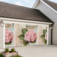 thumbnail image 4 of Pink Vintage Floral Garage Door Cover Banner 6 x 13 FT, Summer Botanical Retro Garage Door Curtains Backdrop with Grommets for Indoor Outdoor Wall Party Porch Yard Decorations Background, 4 of 9